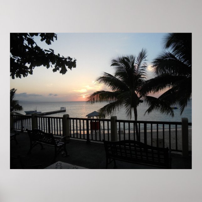 Poster Canvas de balcon de la grotte des médecins coucher (Devant)