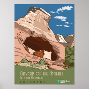 Poster Canyons des Anciens