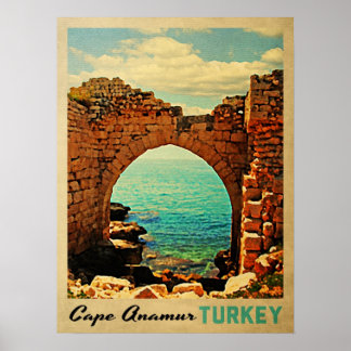 Poster Cap Anamur Turquie