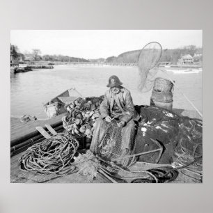 Poster Cap Ann Fisherman, 1905. Photo vintage