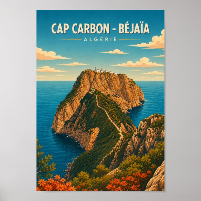 Poster Cap Carbon - Béjaïa (Vorne)