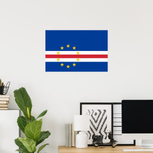 Poster Cap Verde flag