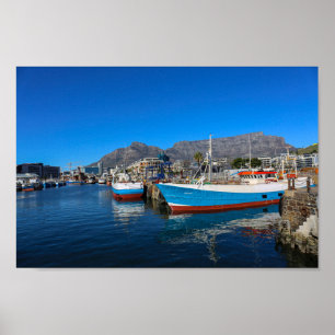 Poster Cap Waterfront Afrique du Sud SA Architecture