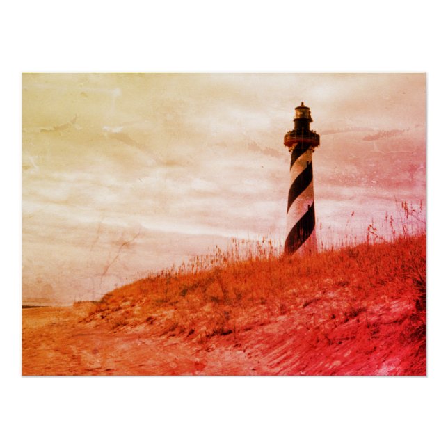 Poster Cape Hatteras Lighthouse (Devant)