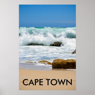 Poster Cape Ocean, VILLE DU CAP