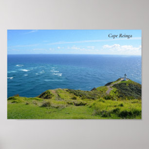Poster Cape Reinga / Te Rerenga Wairua, Nouvelle-Zélande