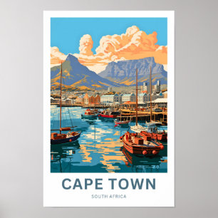 Poster Cape Town Afrique du Sud Imprimer