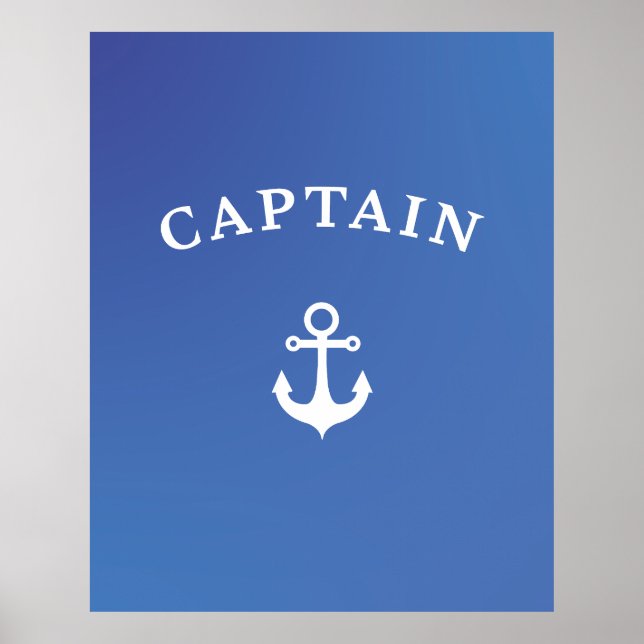 Poster Capitaine (Devant)