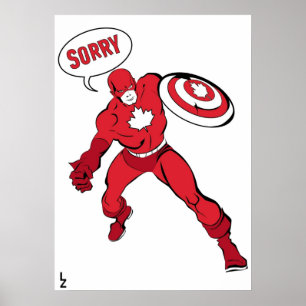 Poster Capitaine Canada