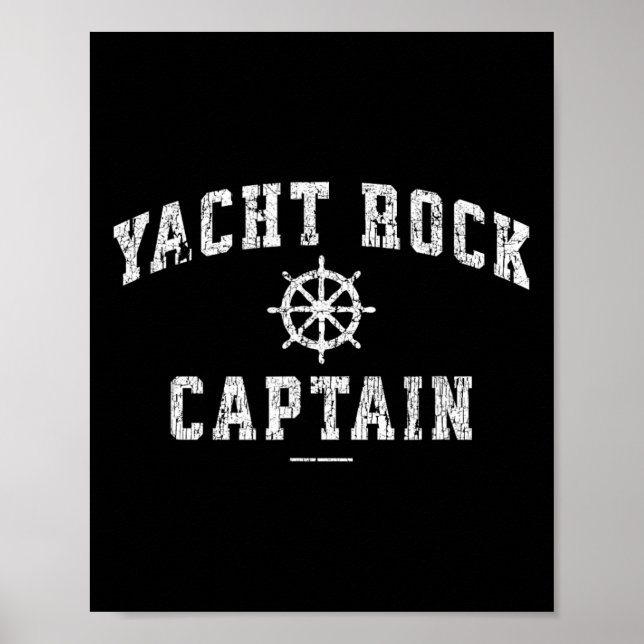 Poster Capitaine de Yacht Rock (Devant)