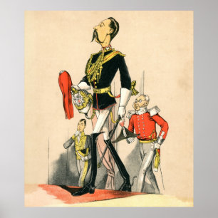 Poster Capitaine des Royal Horse Guards