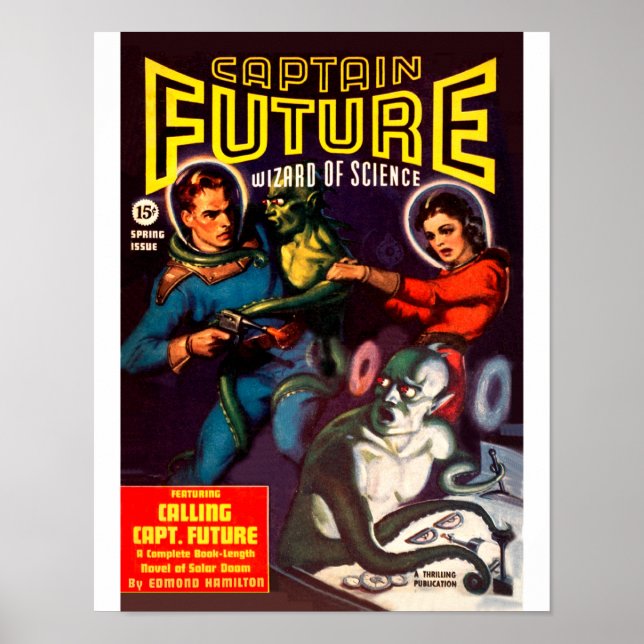 Poster Capitaine Futur #1 (Devant)