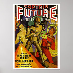 Poster Capitaine Future et empereur de l'espace