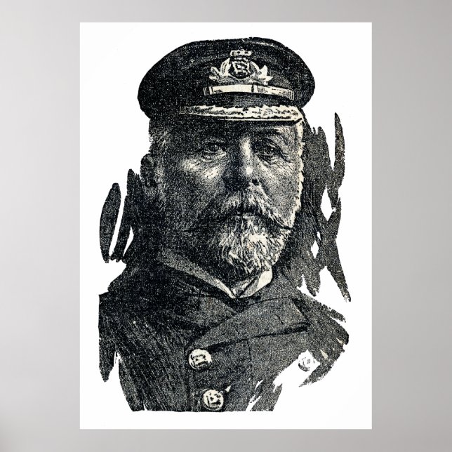 Poster Capitaine John Smith, HMS Titanic (Devant)