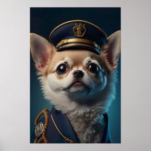 Poster Capitaine pilote du Chihuahua