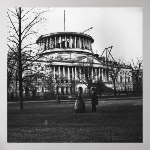 Poster Capitol Building à Washington D.C.