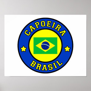 Poster Capoeira Brasil
