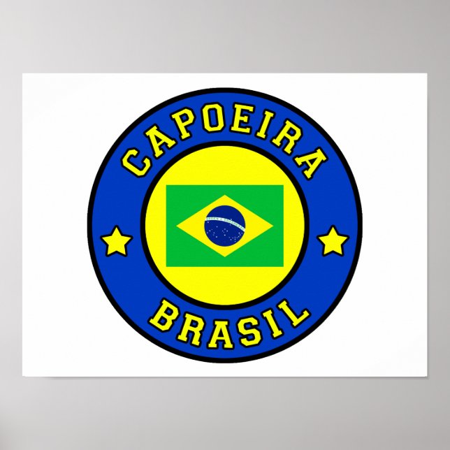 Poster Capoeira Brasil (Devant)