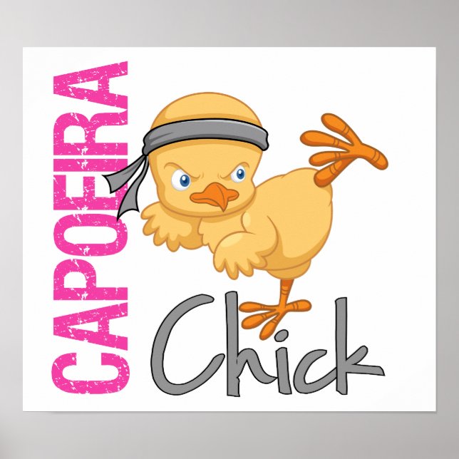 Poster Capoeira Chick (Devant)
