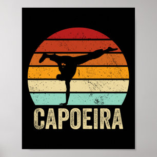 Poster Capoeira de kickboxing
