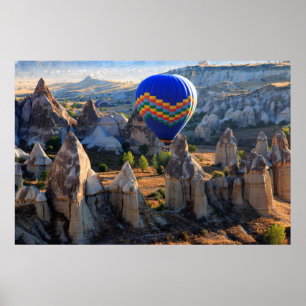 Poster Cappadoce, Goreme  Ballons à air chaud