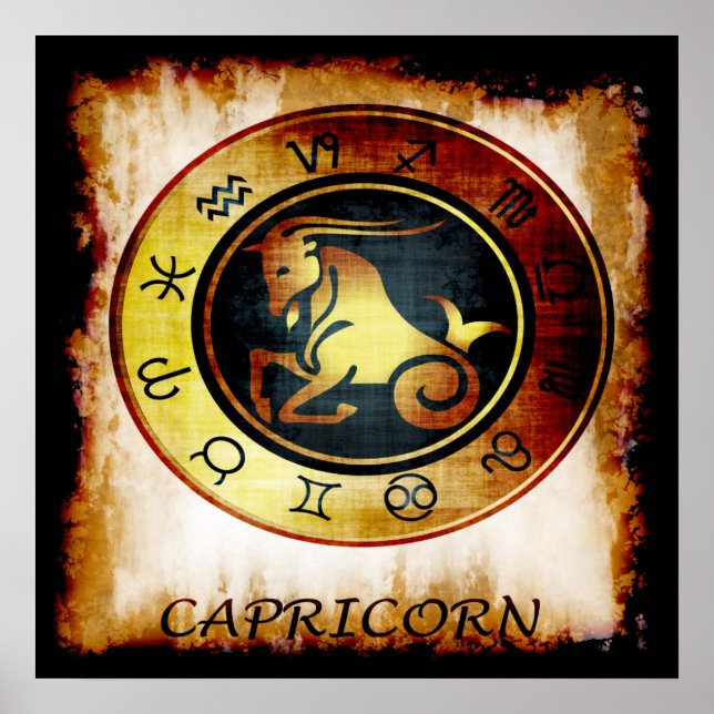 Poster Capricorne (Devant)