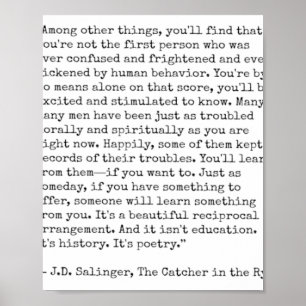 Poster Capteur dans le devis de seigle