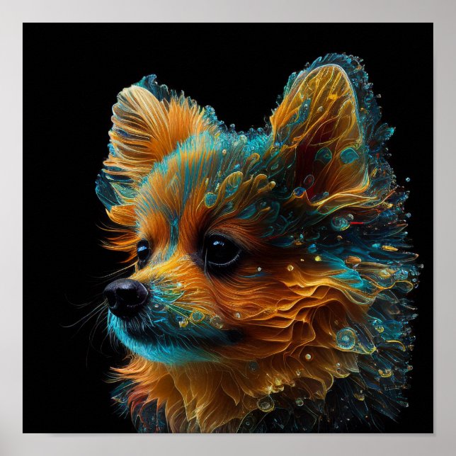 Poster Capteur de Pomchi avec personnalité (Devant)