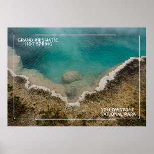 Poster Captivant Grand Prismatic Yellowstone