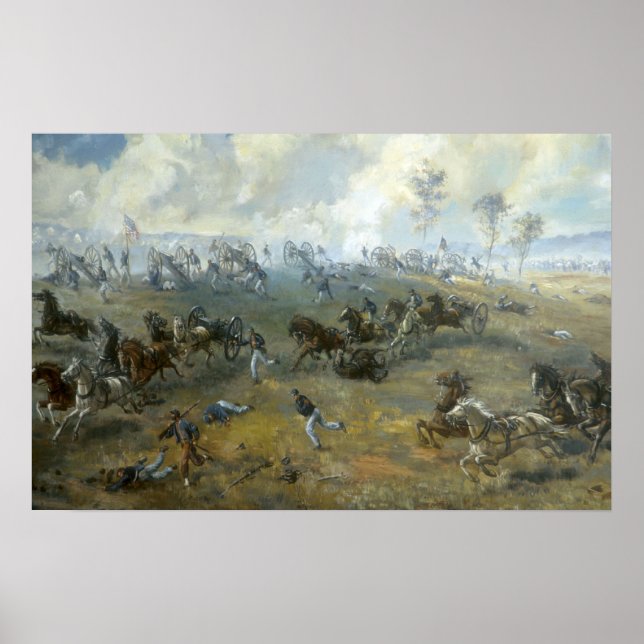 Poster Capture de la batterie de Rickett - 1964 (Devant)