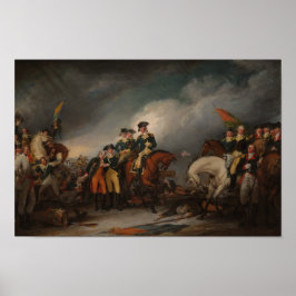 Poster Capture des Hessiens à Trenton - John Trumbull
