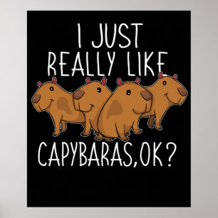 Poster Capybara Venin