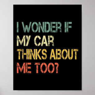 Poster Car Guy Mécanicien Fête des pères Papa Mens Pièces