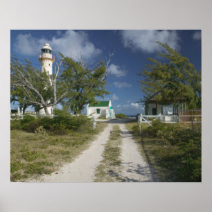 Poster Caraïbes, TURKS & CAICOS, île de Grand Turk, 3