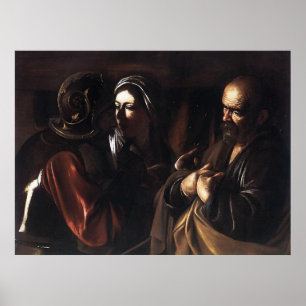 Poster Caravaggio Le Refus De Saint Pierre