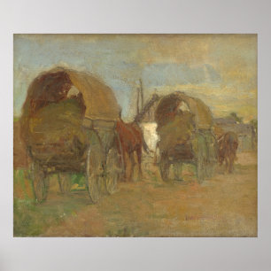 Poster Caravanes tziganes (1918) Elemír Halász-Hradil
