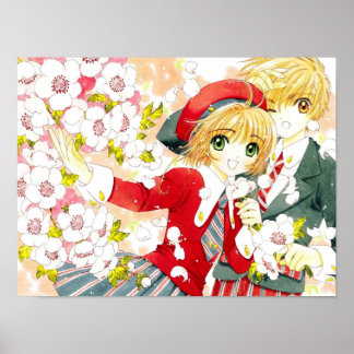 Poster Cardcapteur Sakura Syaoran Sakura