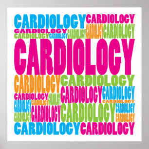 Poster Cardiologie colorée