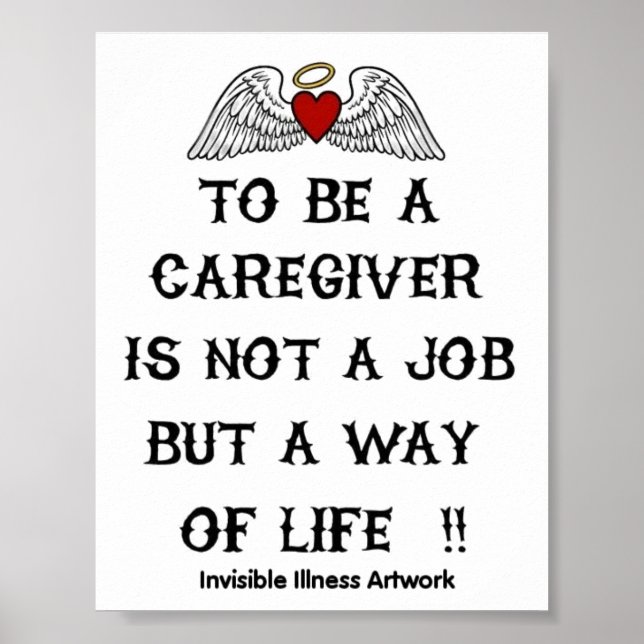 POSTER...CAREGIVER POSTER (Vorne)