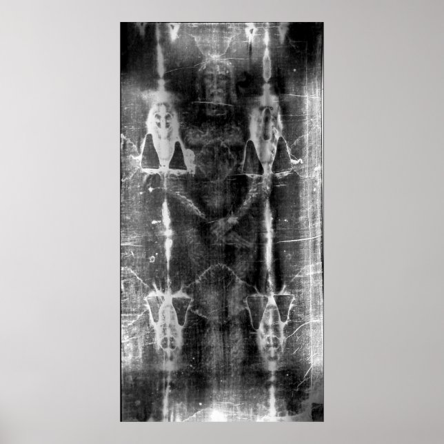Poster Carénage de Turin, Vue frontale Négative (Devant)