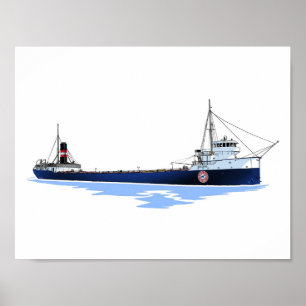 Poster cargo des Grands Lacs Algosoo (1)