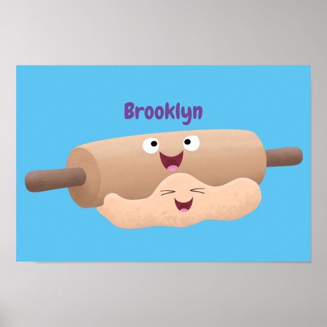 Poster Caricature à pâte molle et à pâte molle (Devant)