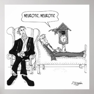 Poster Caricature psychiatrique 2199