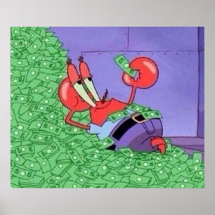 Poster Caricatures esthétiques Dl Eugene H Krabs