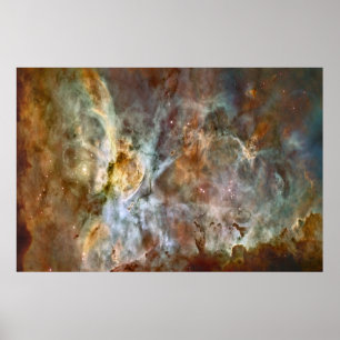 Poster Carina Nebula Extreme redimensionnée 78x52 (99x48)