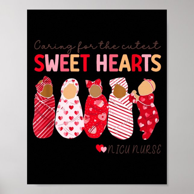 Poster Caring For The Cutest Sweethearts Nicu Nurse Valen (Devant)