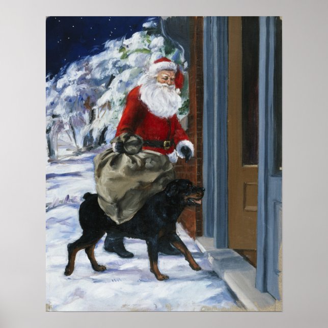 Poster Carl Helping Santa Claus de<Carl's Christmas>b (Devant)