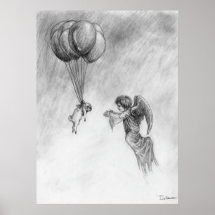 Poster Carlin et ange