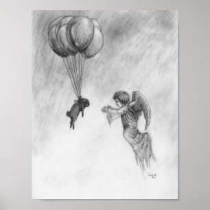 Poster Carlin et ange