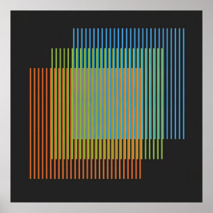 Poster Carlos Cruz Diez - 12